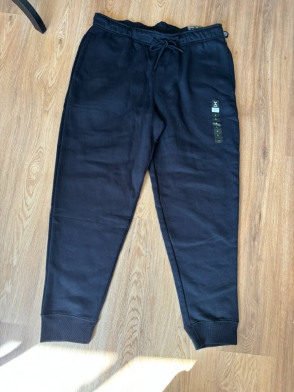 Xersion Womens Flat Front Classic Fleece Jogger NWT L